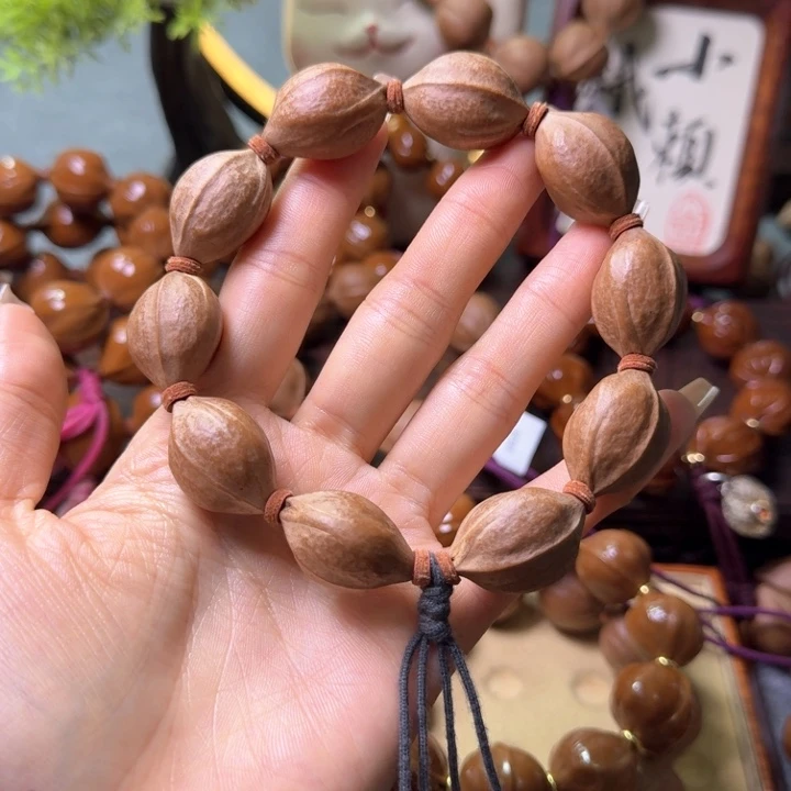 手串/手链橄榄核水**片梅林铁核1826 12颗
