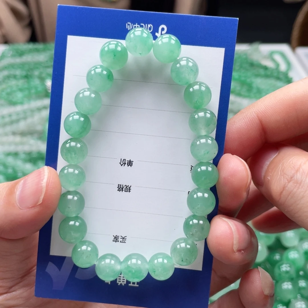 未镶嵌手串石英质玉（非洲翠）