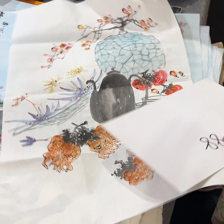 尚谷里商贸 画心一张