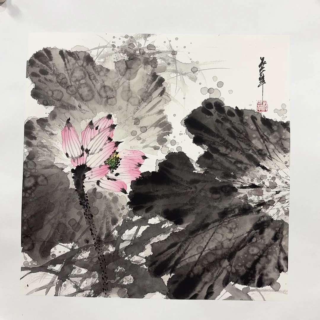 国画亲笔手绘放心去藏