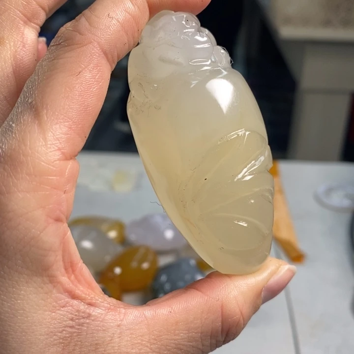 玛瑙/玉髓吊坠(不含链)未镶嵌