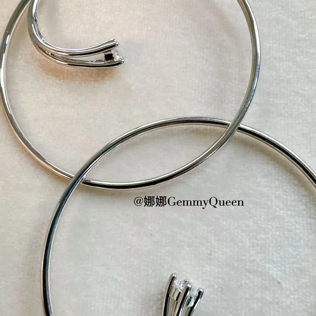 铜合金合成锆石耳饰 娜娜GemmyQueen耳环GQ08700
