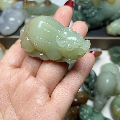 和田玉颈饰未镶嵌鲁****✌