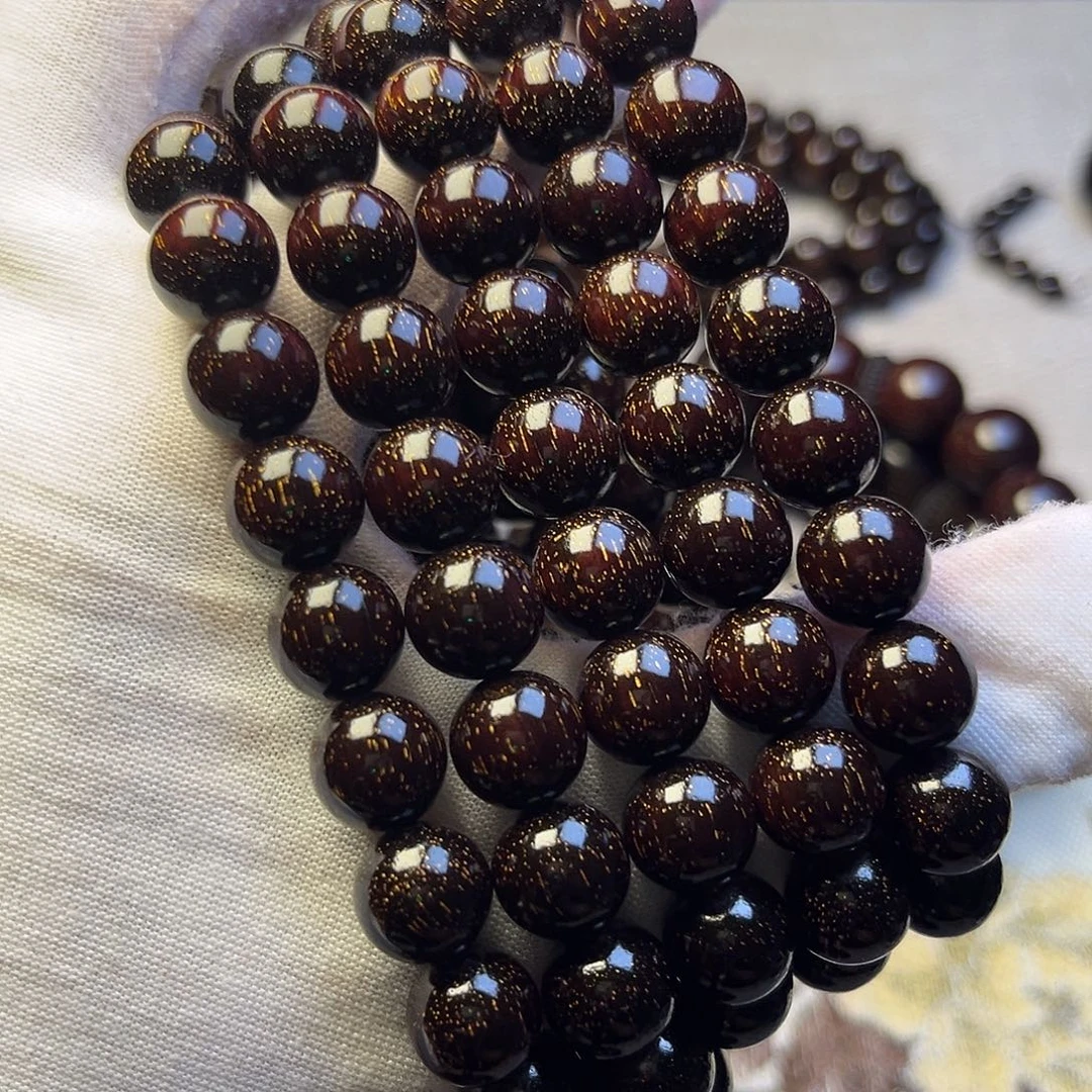 檀香紫檀（小叶紫檀）1.0 108颗满天星