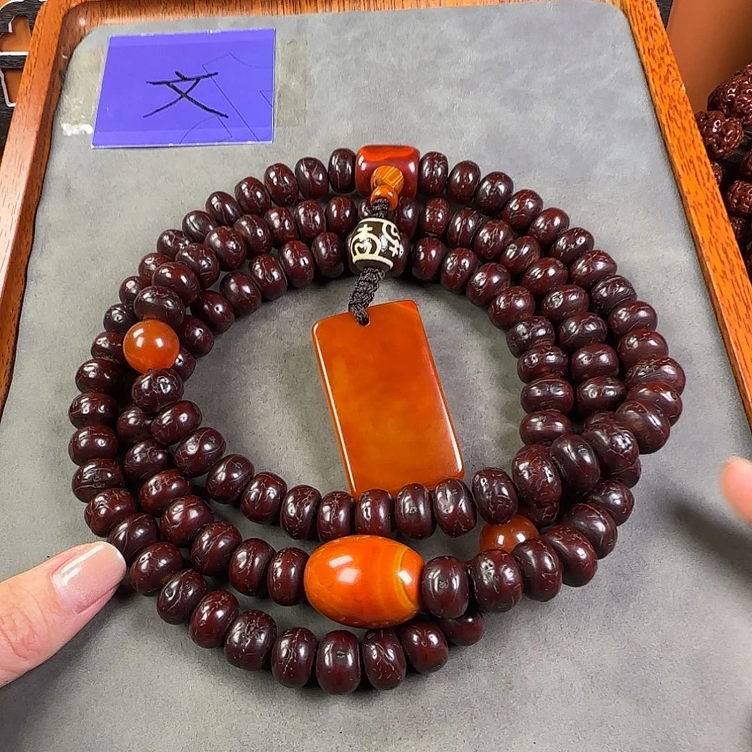 凤眼菩提吊坠脖挂