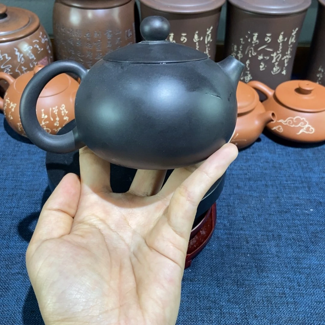 雷***雷建水紫陶手工素壶