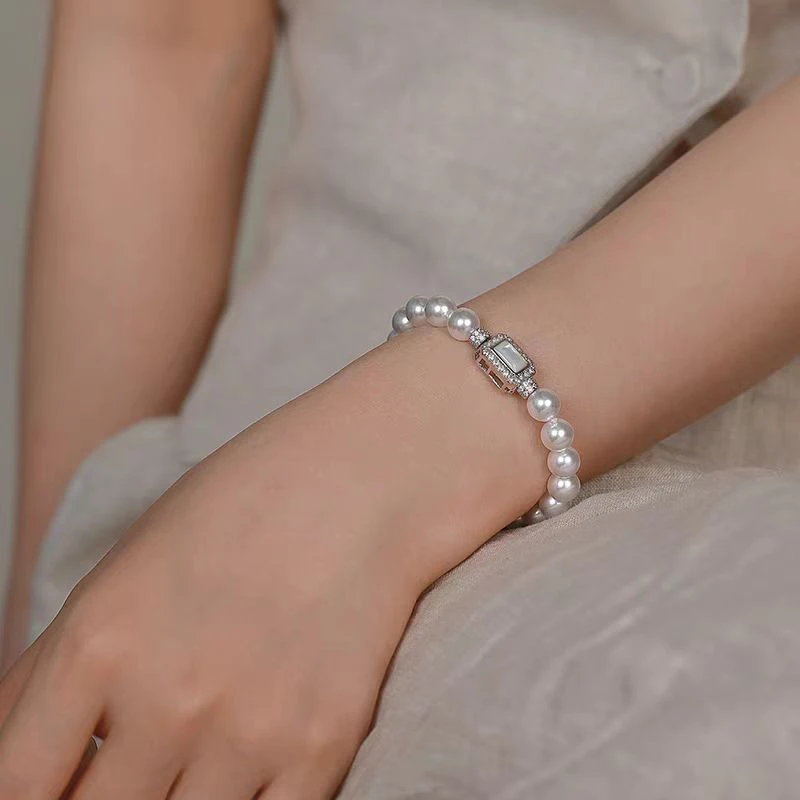 铜合金手链 《货号8744》方糖手链