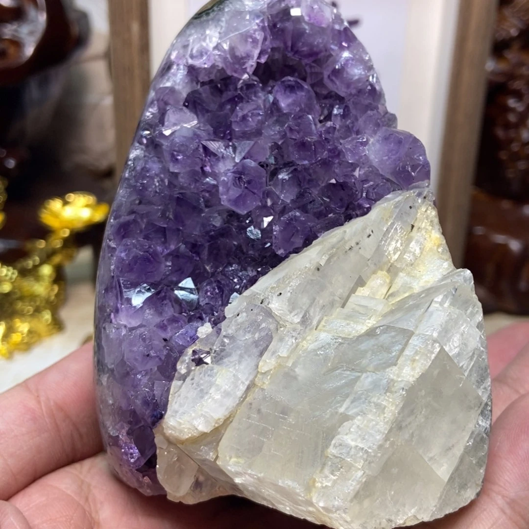 未镶嵌大型摆件（非配饰）紫晶