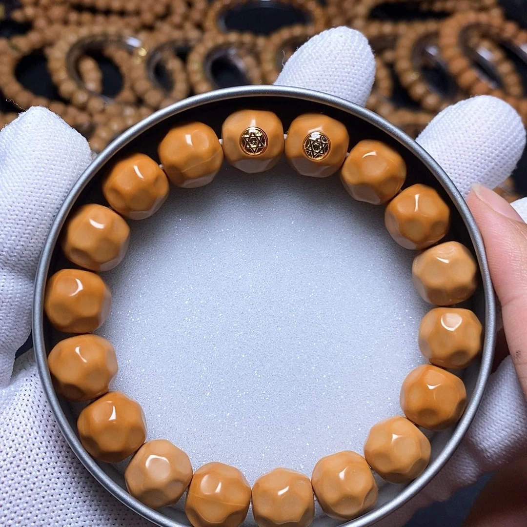 猴头核桃手串双标龙岩大奶酪 13左右 全品 246号