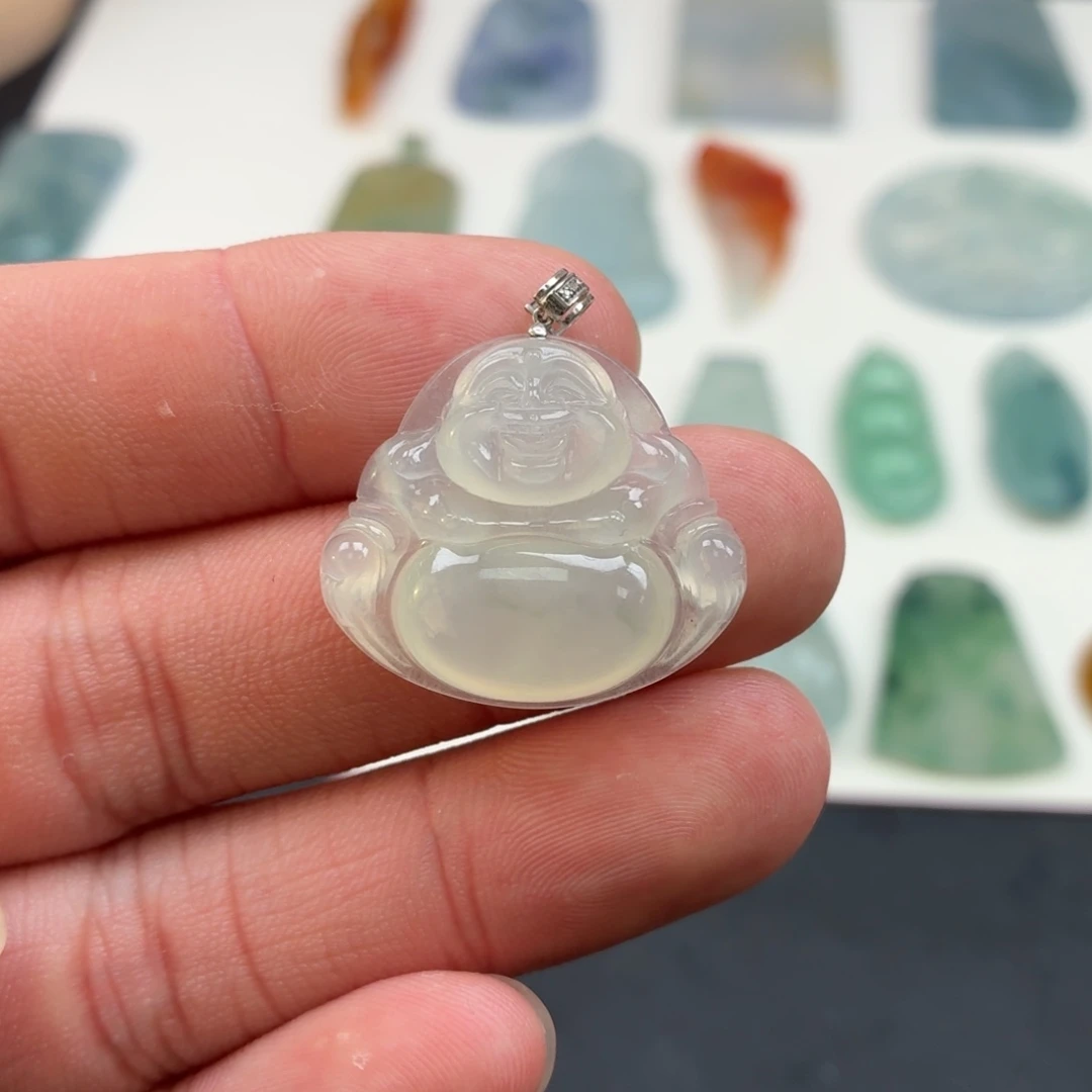 定制翡翠未镶嵌佛公