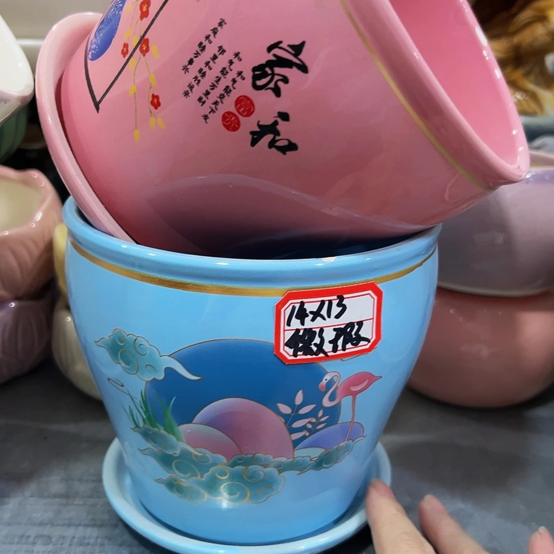 绿植多肉陶瓷花盆