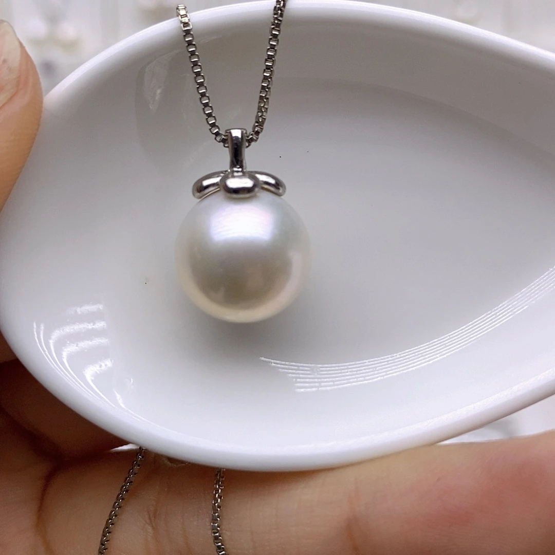 淡水珍珠未镶嵌吊坠(赠链)
