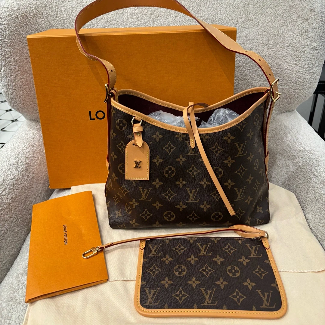 99新 LouisVuitton/路易威登 N0982 LV carryall小号 24年全套