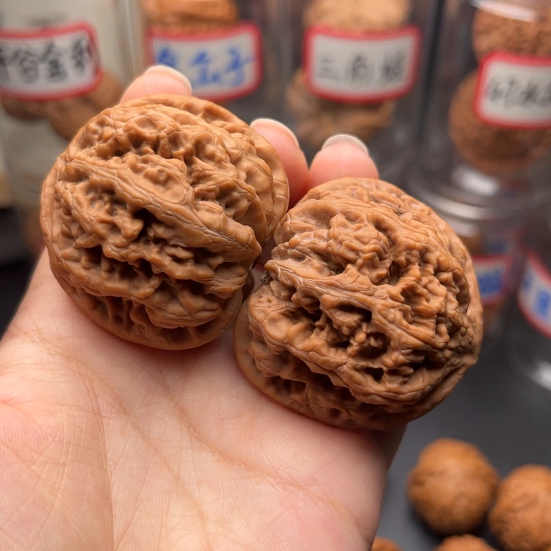 把件文玩核桃44平谷粗筋全品