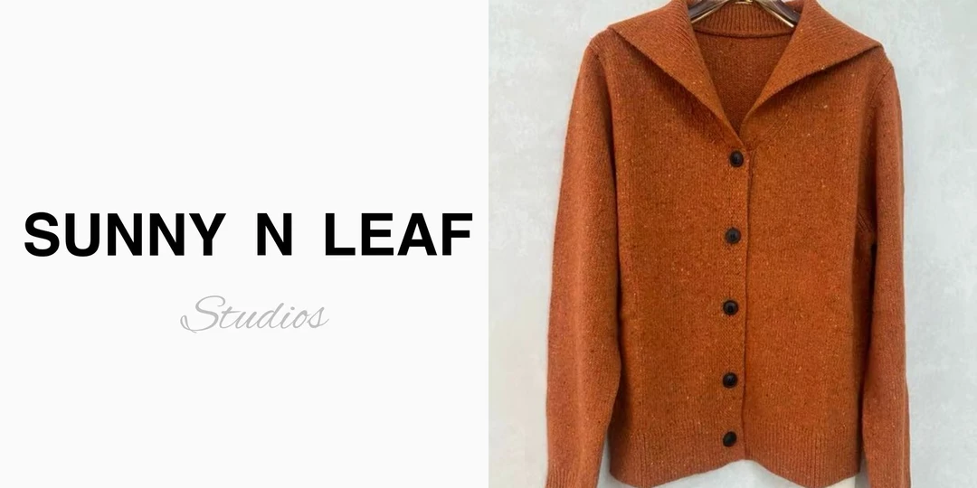 SUNNY N LEAF 进口花式点子纱开衫  1578