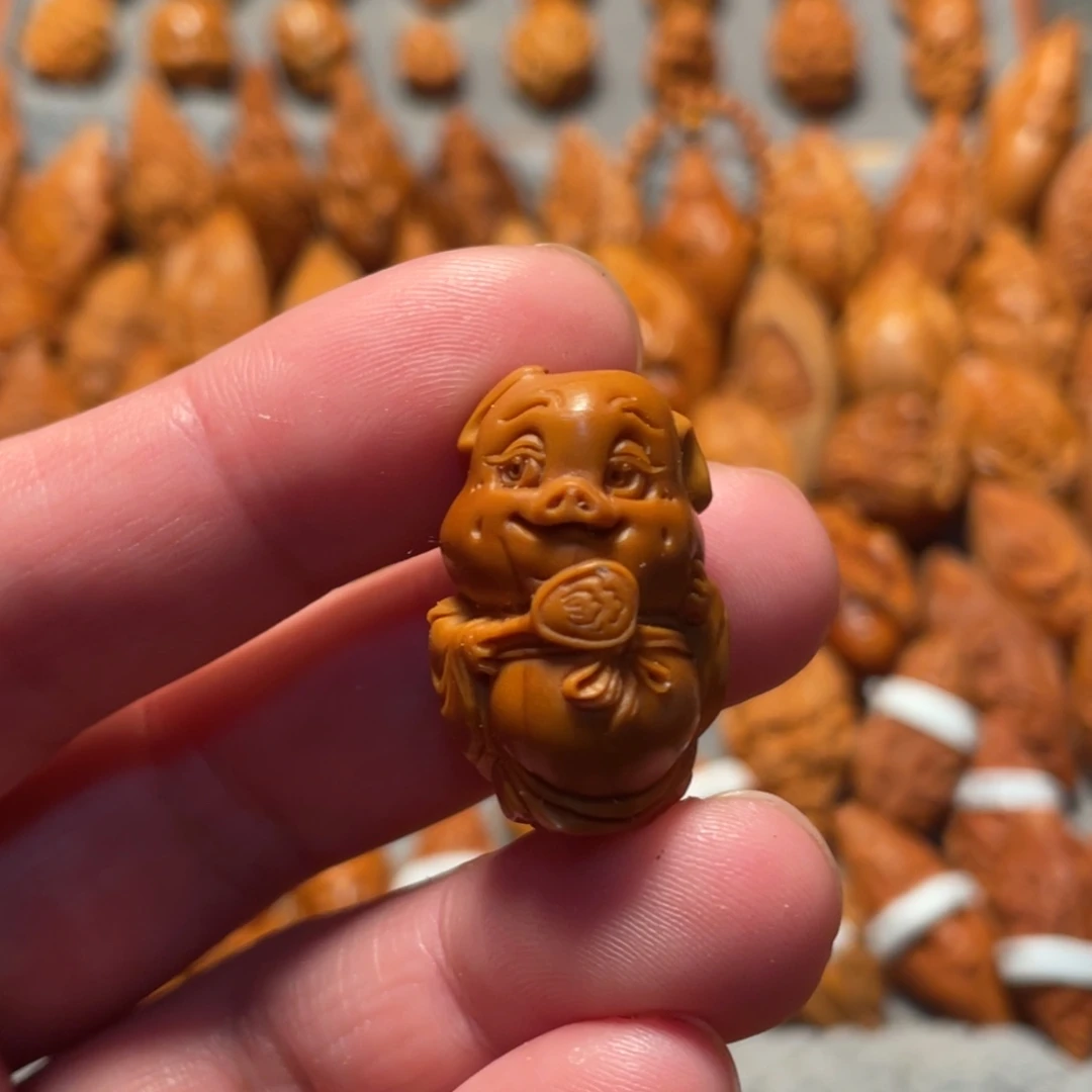 橄榄核手串/手链如意猪