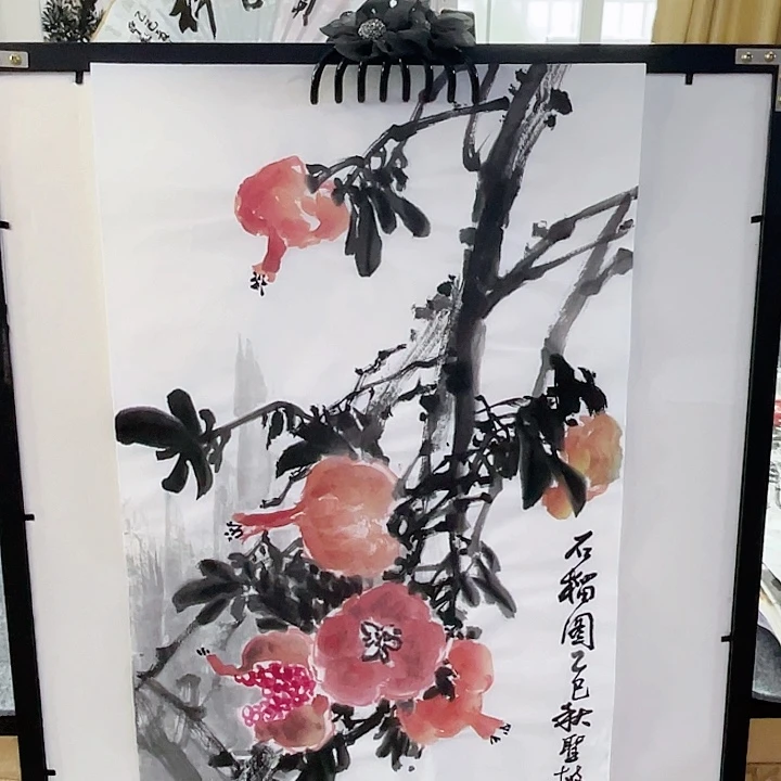 国画张圣敏先生纯手绘作品