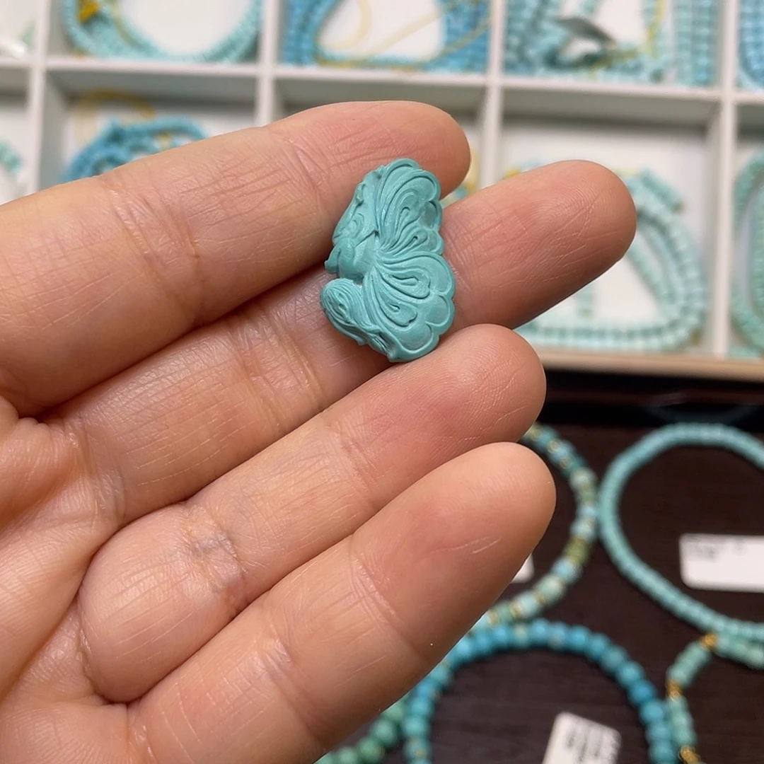 绿松石未镶嵌珠宝奇石015