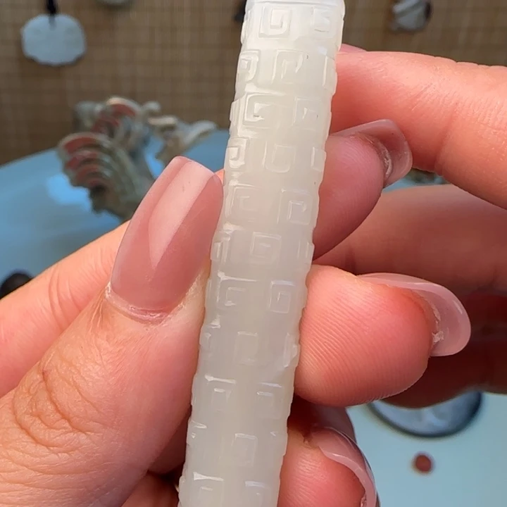 ʚ***ɞ和田玉未镶嵌颈饰