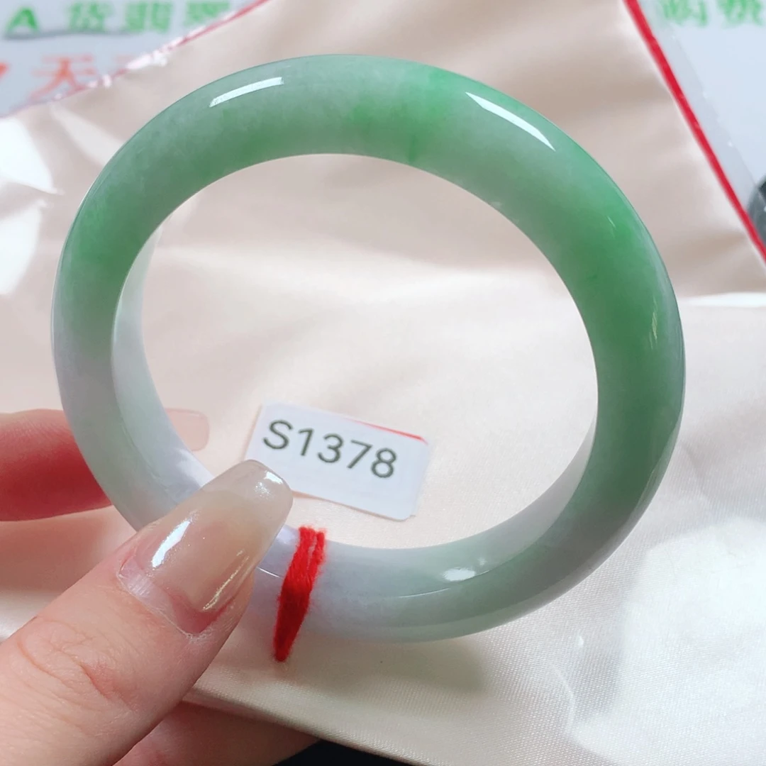 未镶嵌手镯翡翠天然翡翠手镯s1378
