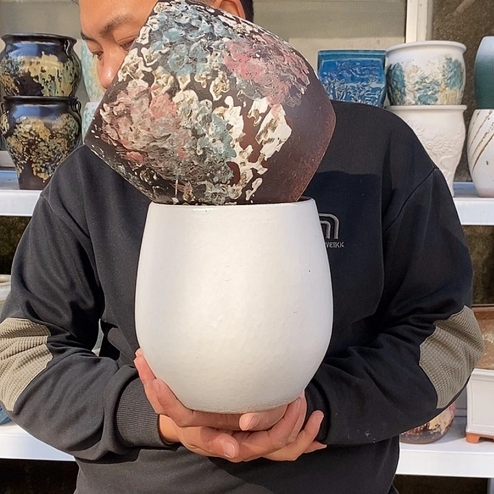 花盆紫砂口16高20福利
