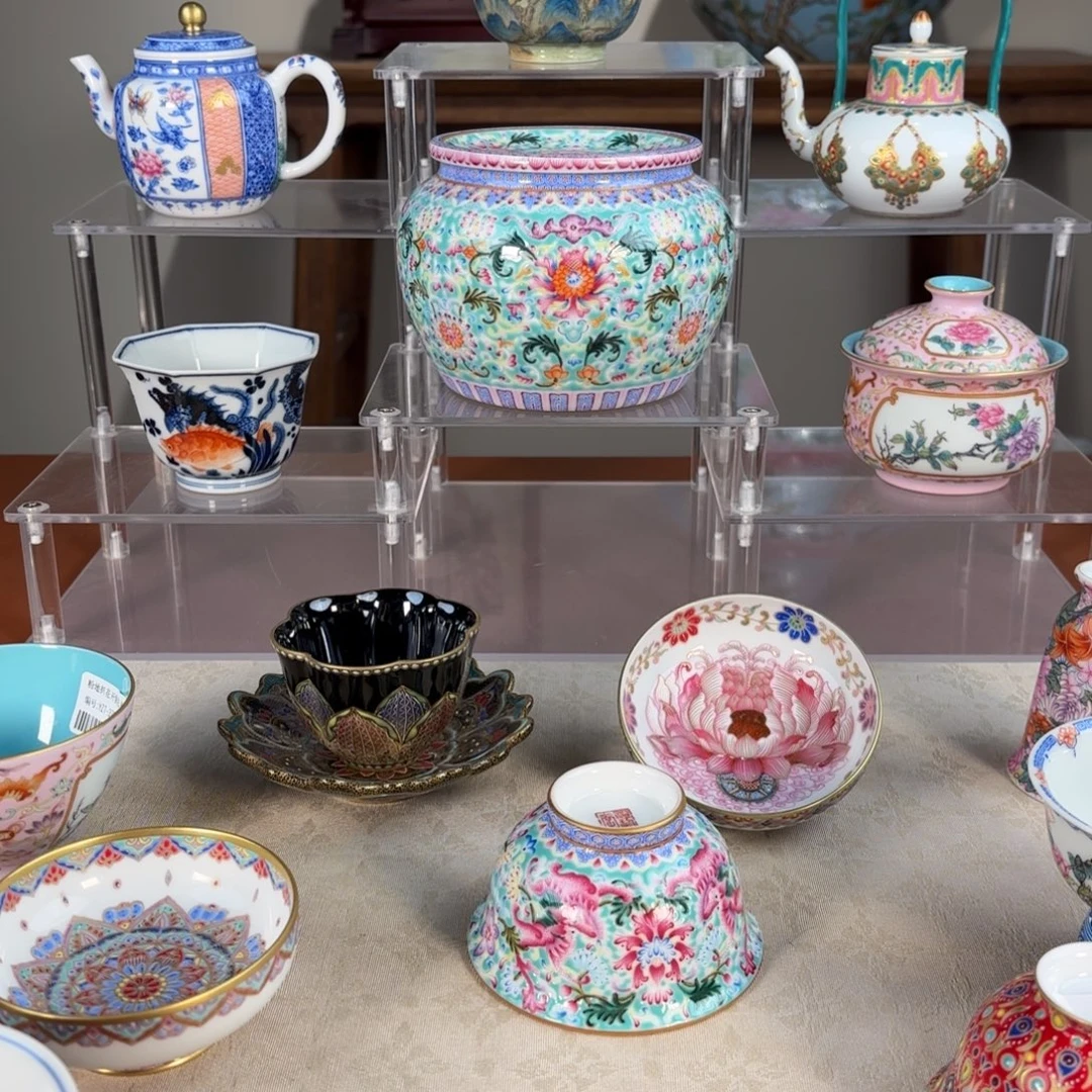 果****纯手工手绘 高端茶器