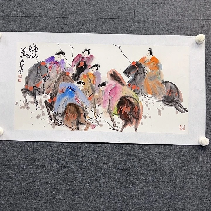 国画书画作品多次