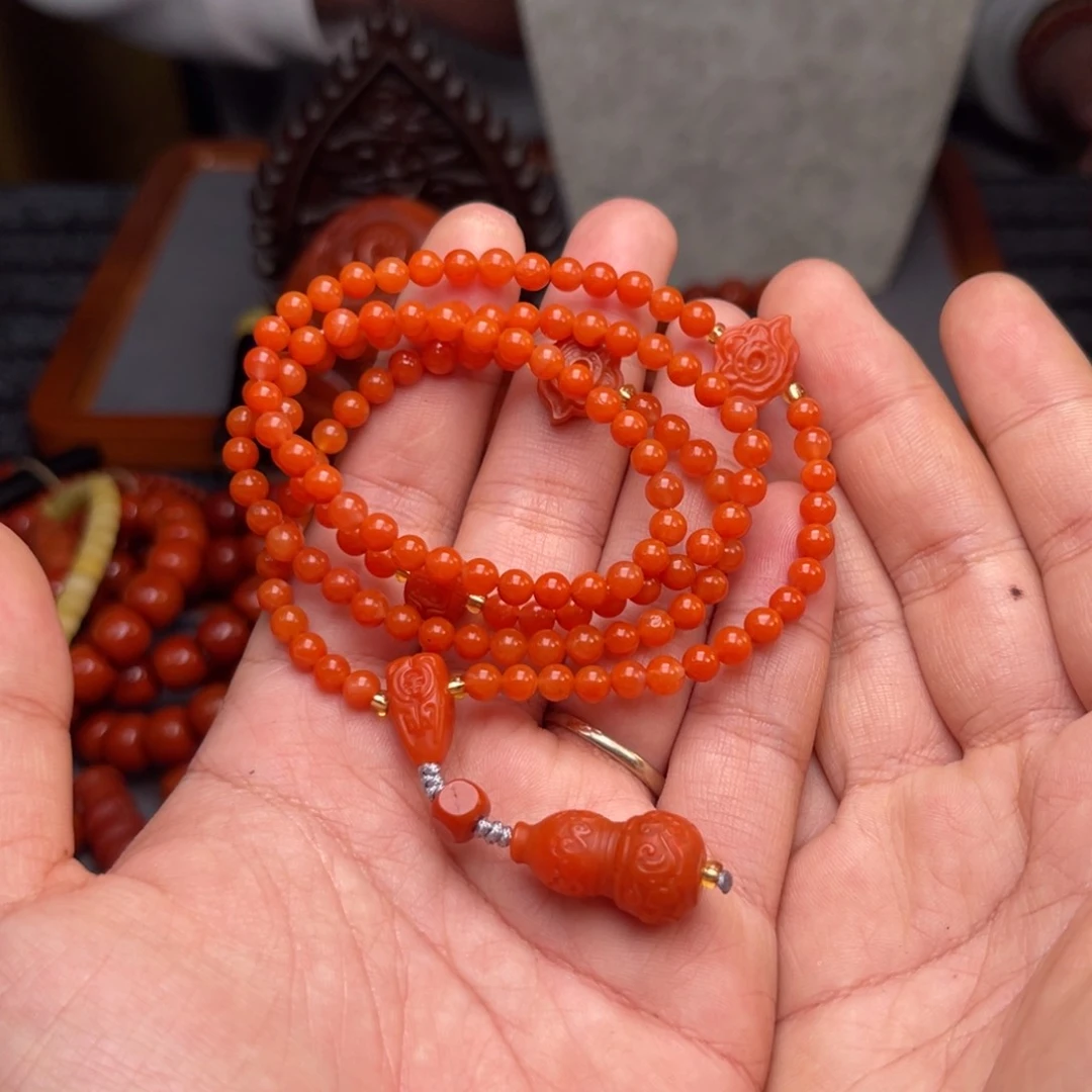 南红玛瑙配饰卡4➕未镶嵌