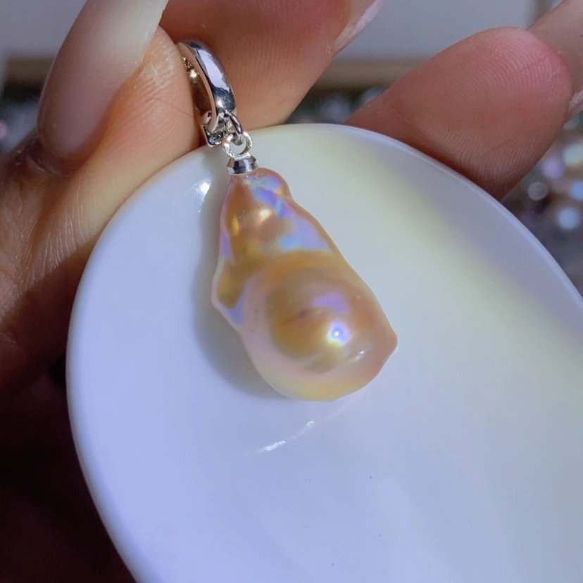 【闪购商品】合金淡水珍珠天然珍珠（微瑕）