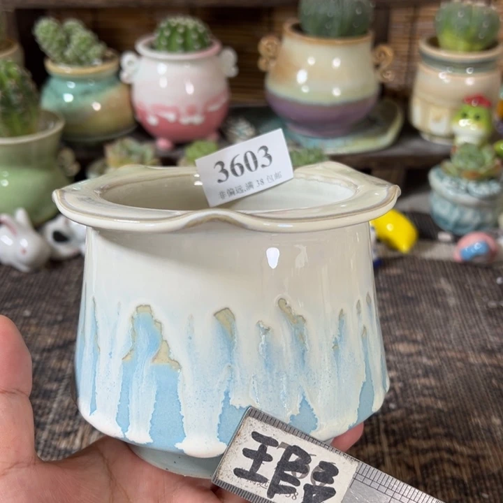 口9 手工花盆满30包邮