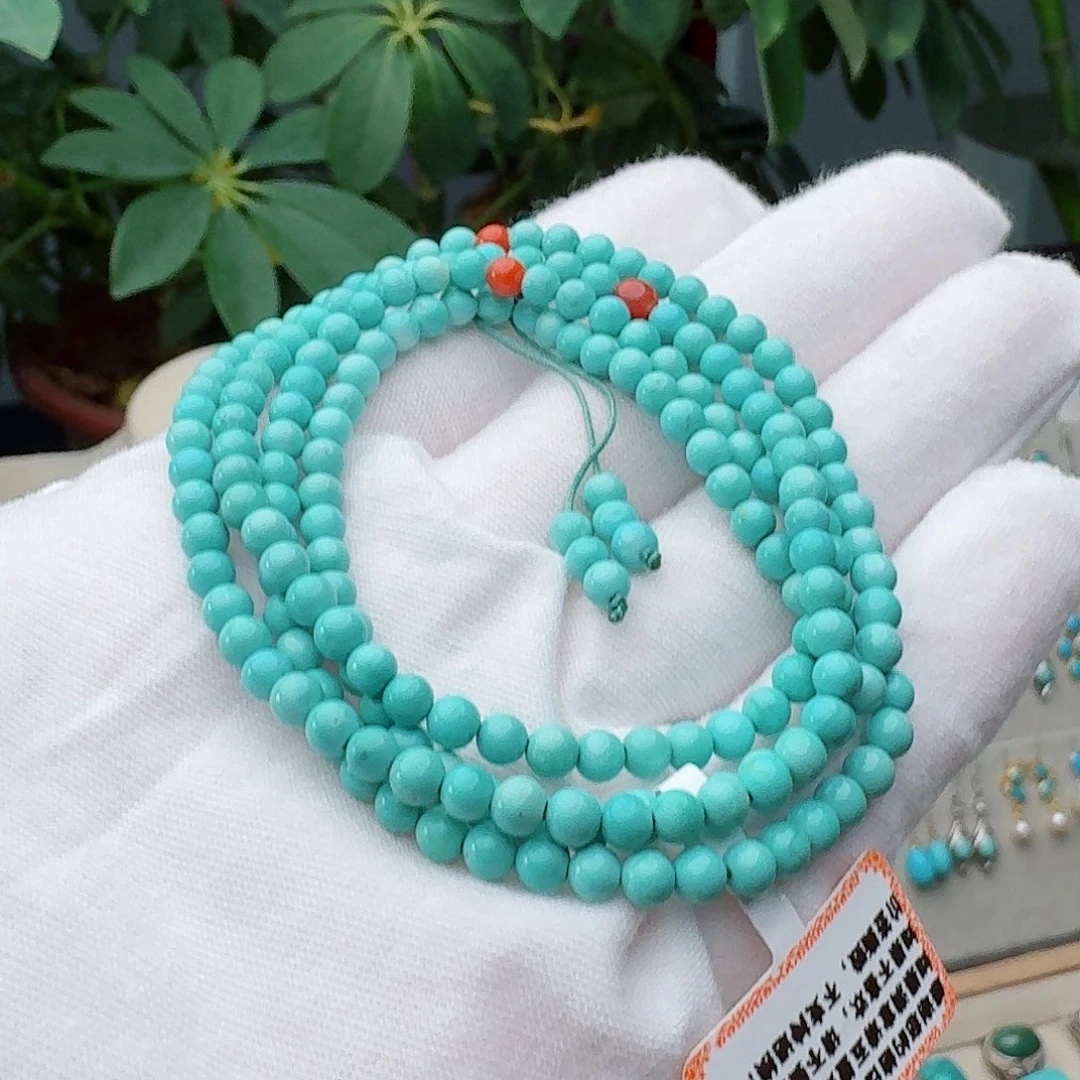 绿松石未镶嵌手链手串