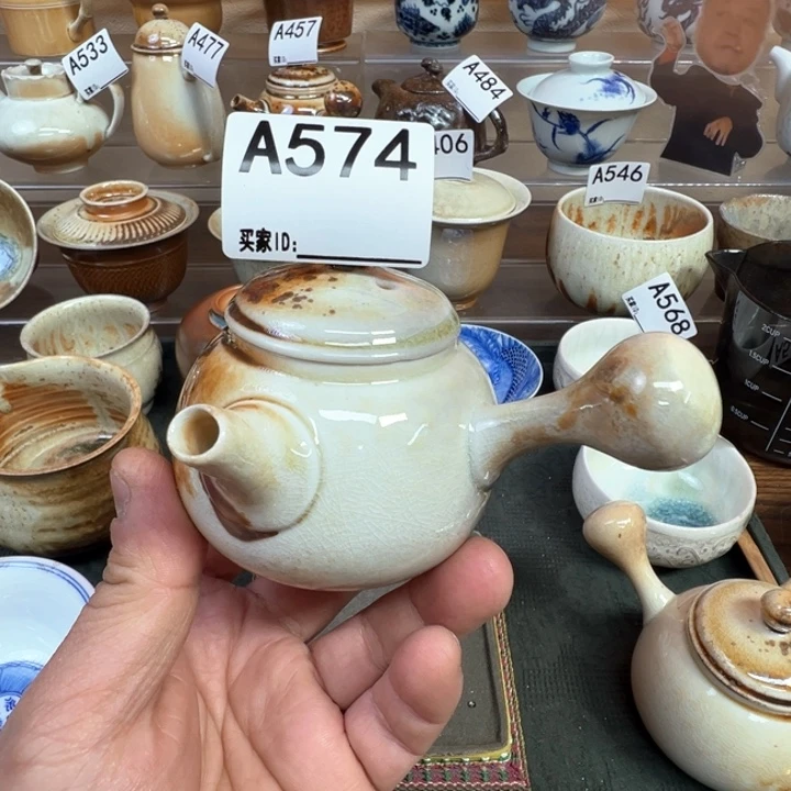 摆件?****只574景德镇手工柴烧壶