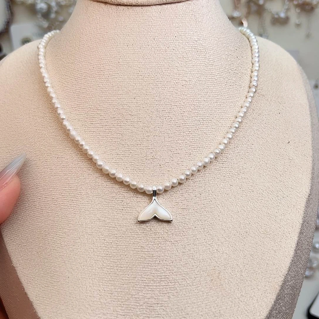 淡水珍珠未镶嵌颈饰