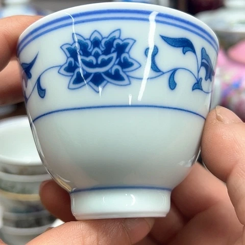 杯子景德镇陶瓷主人杯