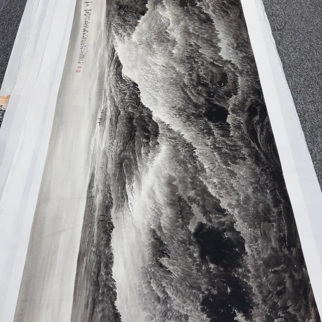 一***帆国画国画作品展览