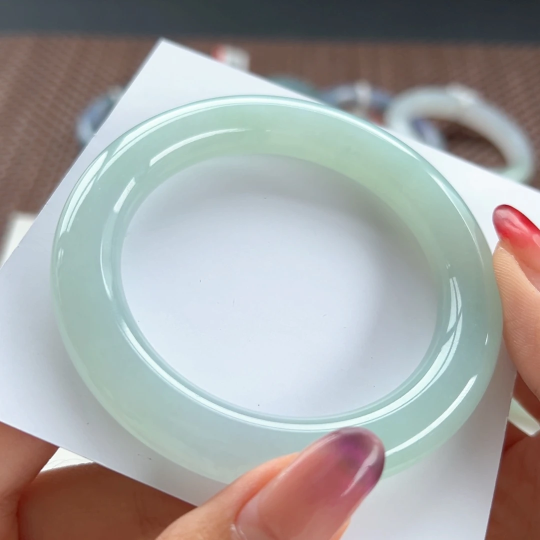 翡翠手镯未镶嵌32号 56.6