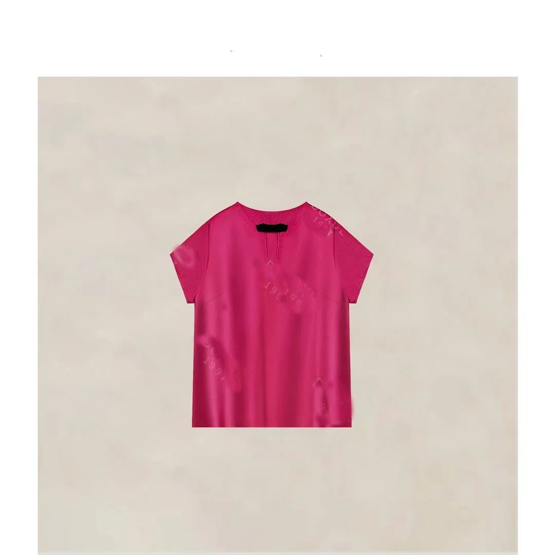 换季清仓BOXU”清冷千金”2025夏季压褶三分袖轻奢国风显白T恤女