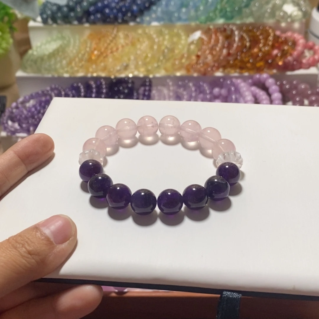 水晶手串未镶嵌设计款