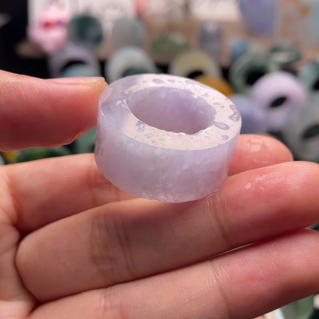 定制翡翠未镶嵌  仙女粉