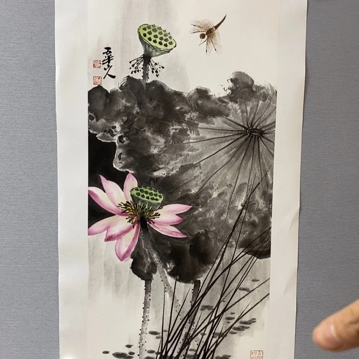 国画亲笔手绘原创