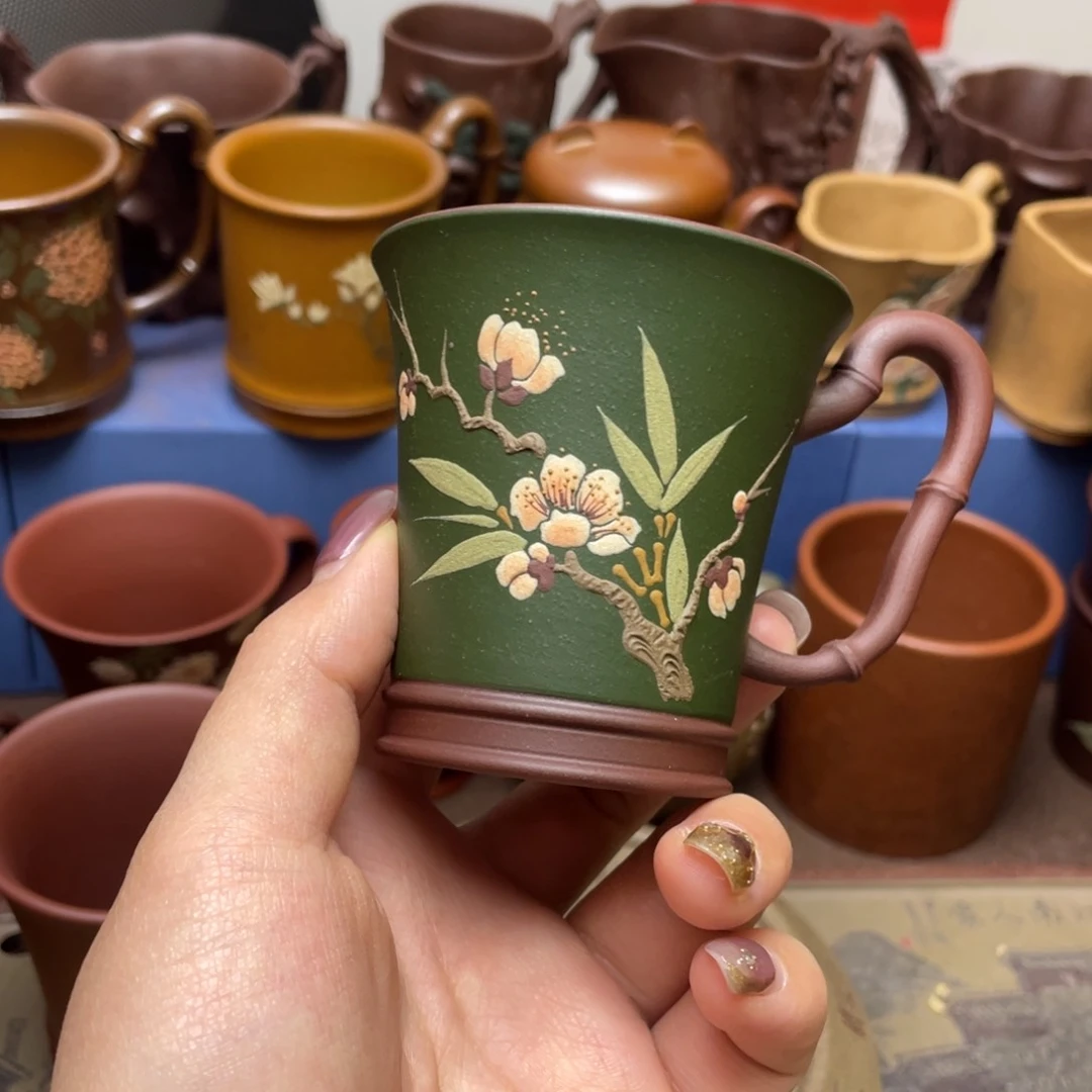 紫砂茶杯紫砂主人杯