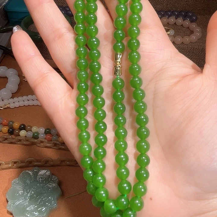 颈饰未镶嵌和田玉静