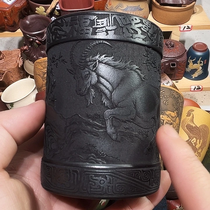 茶杯紫砂宜兴紫砂主人杯