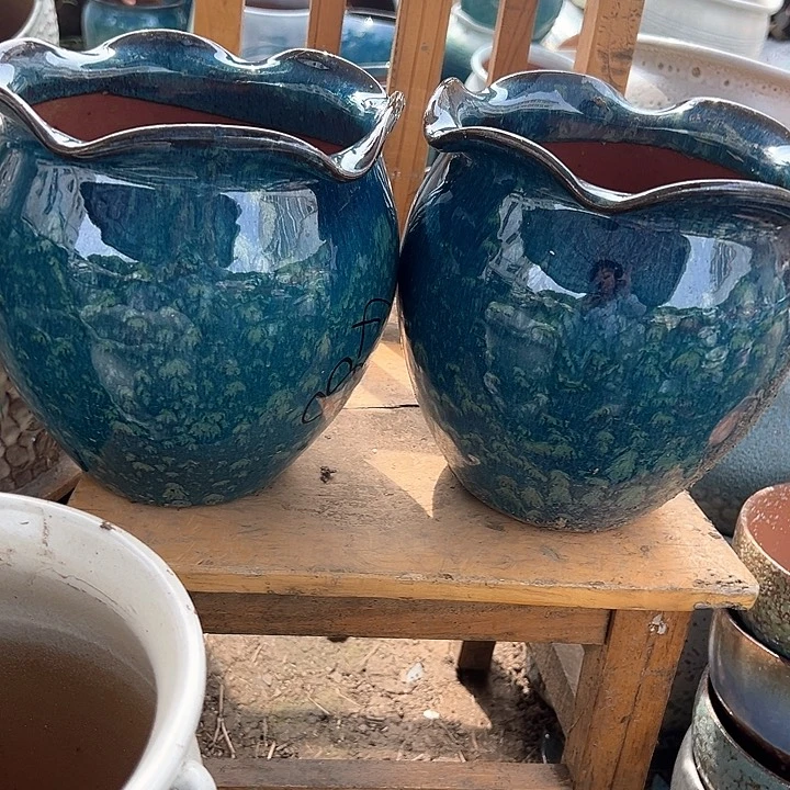 紫砂花盆口19高19。。。。。。。。。。。。。。。。。