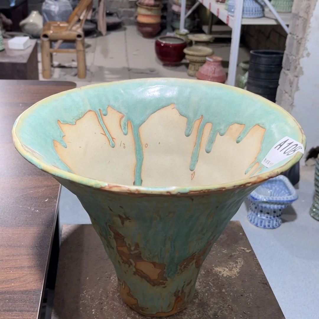 景德镇陶瓷花盆花器39.8