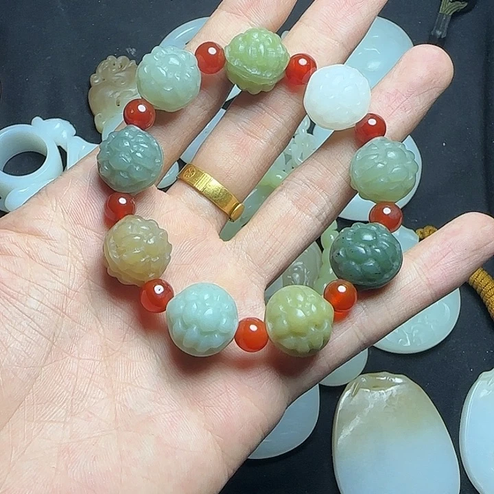 手串未镶嵌和田玉