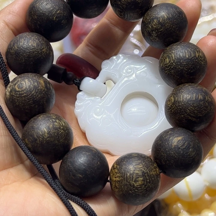 核桃手串/手链冰锁大白