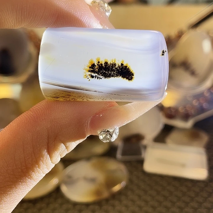 玛瑙/玉髓未镶嵌颈饰