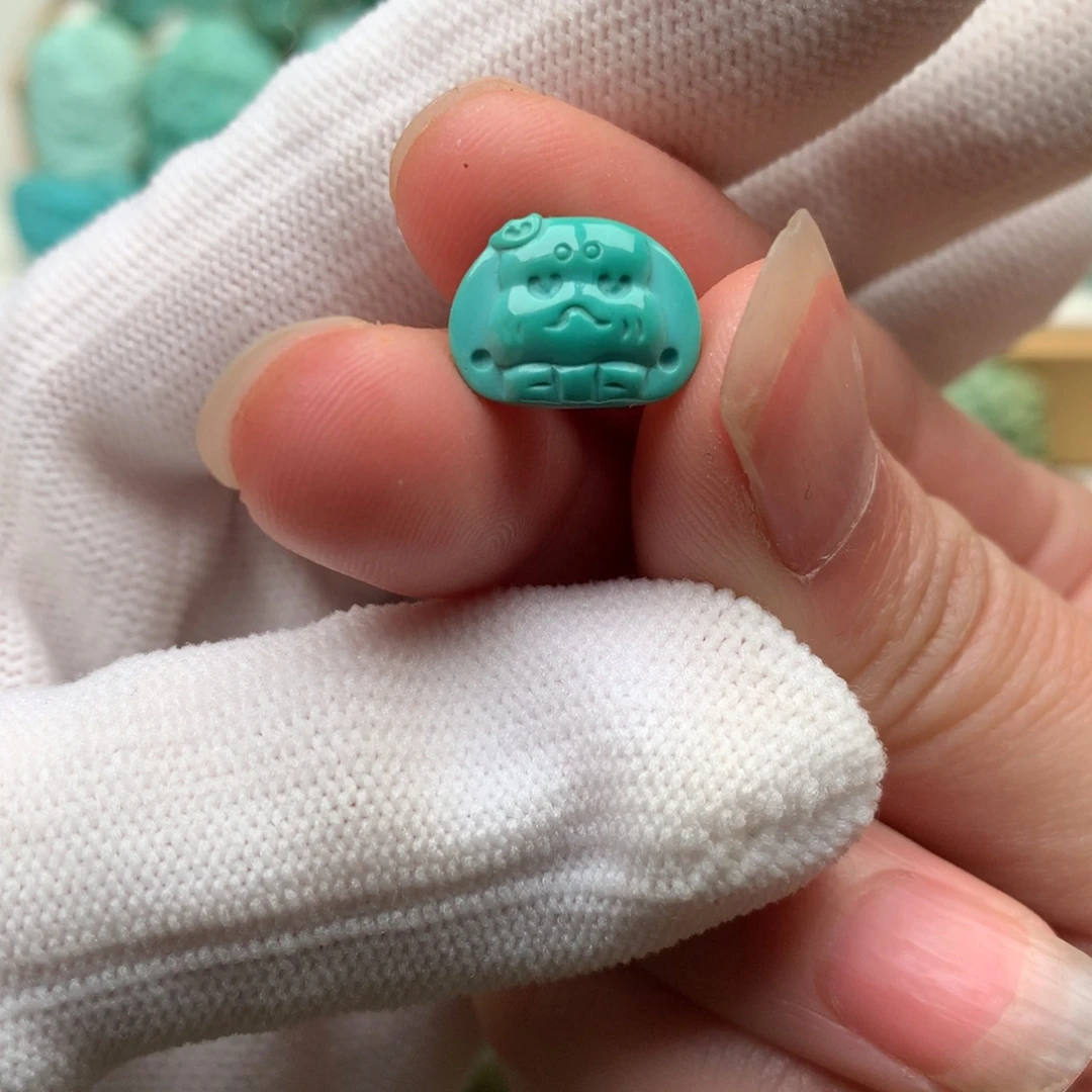 绿松石未镶嵌配饰