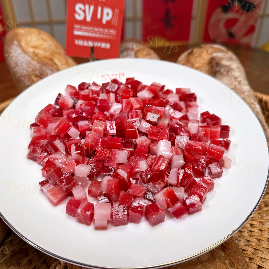 [白标肉丁尝鲜]精选西班牙进口伊比利亚火腿肉丁买四赠一到手5包